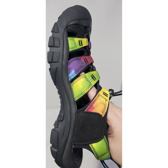 Keen Newport Retro Original Tie Dye Sandals Men's 7 Waterproof Closed Toe NEW - Picture 6 of 14